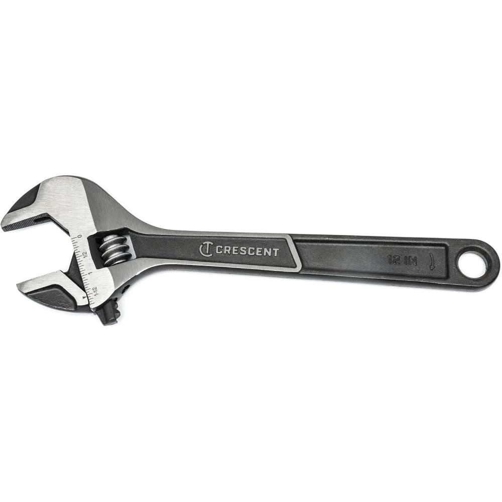 image:imageCrescent 2 Piece Wide Jaw Adjustable Wrench Set  6 amp 10  ATWJ2610VS12