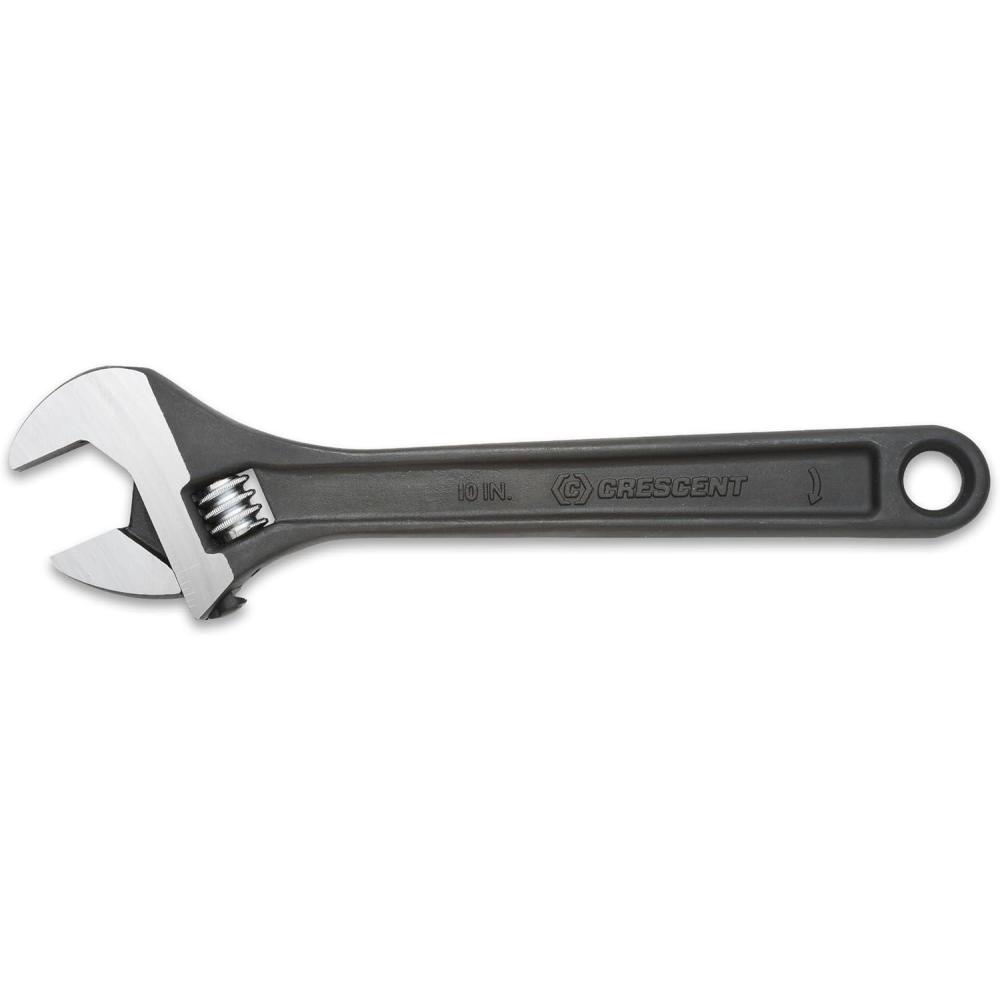 image:imageCrescent 8 Adjustable steel and Black Oxide Wrench  Carded  AT28VS10 inch