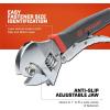 Crescent 10″ Locking Adjustable Dual Material Wrench – ACL10VS(10 Inch)