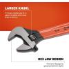 Crescent 12″ Adjustable Black Oxide Cushion Grip Wrench – Carded – AT212CVS(10 Inch)