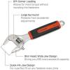 Crescent 12″ Adjustable Wrench with Quick-Fit-Jaw | AC312CVS(6″)