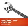Crescent 2 Piece Wide Jaw Adjustable Wrench Set | 6″ & 10″ | ATWJ2610VS(10″)
