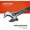 Crescent 2 Piece Wide Jaw Adjustable Wrench Set | 6″ & 10″ | ATWJ2610VS(10″)