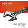 Crescent 2 Piece Wide Jaw Adjustable Wrench Set | 6″ & 10″ | ATWJ2610VS(12″)