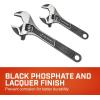 Crescent 2 Piece Wide Jaw Adjustable Wrench Set | 6″ & 10″ | ATWJ2610VS(2 piece)
