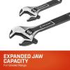 Crescent 2 Piece Wide Jaw Adjustable Wrench Set | 6″ & 10″ | ATWJ2610VS(2 piece)