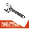 Crescent 2 Piece Wide Jaw Adjustable Wrench Set | 6″ & 10″ | ATWJ2610VS(6″)