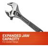 Crescent 2 Piece Wide Jaw Adjustable Wrench Set | 6″ & 10″ | ATWJ2610VS(8″)