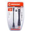 Crescent 2 Piece X6 4-in-1 Black Oxide Spline Ratcheting Metric Wrench Set – CX6DBM2(Metric)