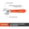 Crescent 4″ Adjustable Cushion Grip Wrench – Carded – AC24CVS(4 inch)
