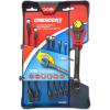 Crescent 7 Piece X6™ Black Oxide Spline Open End Ratcheting Combination Metric Wrench Set – CX6RWM7(7 Piece X6 Wrench Set)