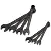 Crescent 7 Piece X6™ Black Oxide Spline Open End Ratcheting Combination Metric Wrench Set – CX6RWM7(7 Piece X6 Wrench Set)