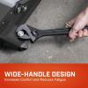 Crescent 8″ Adjustable steel and Black Oxide Wrench – Carded – AT28VS(10 inch)