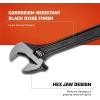 Crescent 8″ Adjustable steel and Black Oxide Wrench – Carded – AT28VS(10 inch)