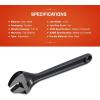 Crescent 8″ Adjustable steel and Black Oxide Wrench – Carded – AT28VS(12 inch)