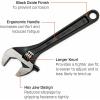 Crescent 8″ Adjustable steel and Black Oxide Wrench – Carded – AT28VS(6 inch)