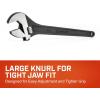Crescent Adjustable Black Oxide Tapered Handle Wrench – Boxed – Home Improvement & Garage Hand Tool – 18″ – AT218BK