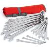 Crescent 14 Piece 12 Point SAE Combination Wrench Set with Tool Roll – CCWS4