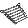 Crescent 7 Piece X6™ Black Oxide Spline Open End Ratcheting Combination Metric Wrench Set – CX6RWM7(7 Piece X6 Wrench Set)