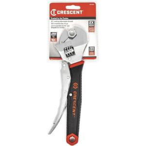 Crescent 10″ Locking Adjustable Dual Material Wrench – ACL10VS(10 Inch)