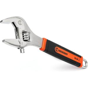 Crescent 12″ Adjustable Wrench with Quick-Fit-Jaw | AC312CVS(12″)