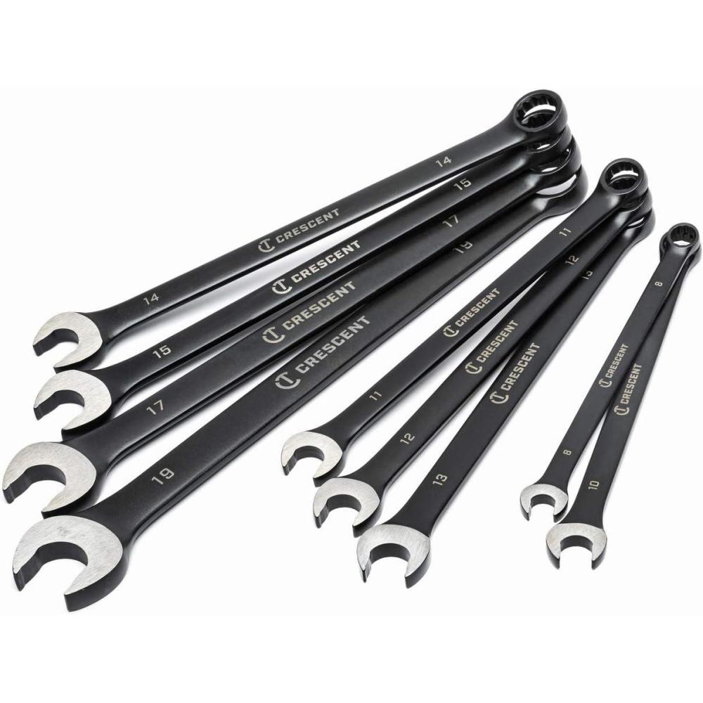 image:imageCrescent 20 Piece X10 38 Drive 6 Point Standard SAEMetric Mechanics Tool Set  CSWS38BMetric