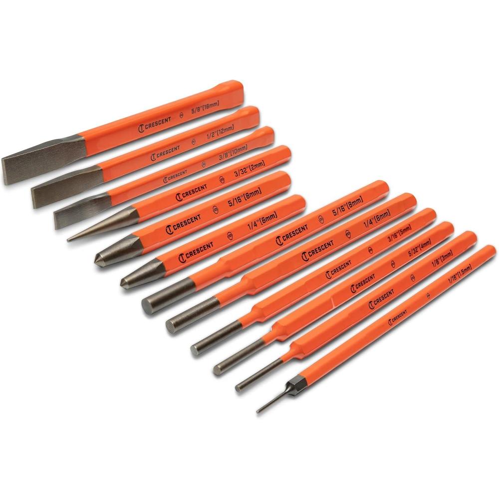 image:imageCrescent 3 Piece Set 5 Steel Punch  CNPS12332S12 Piece