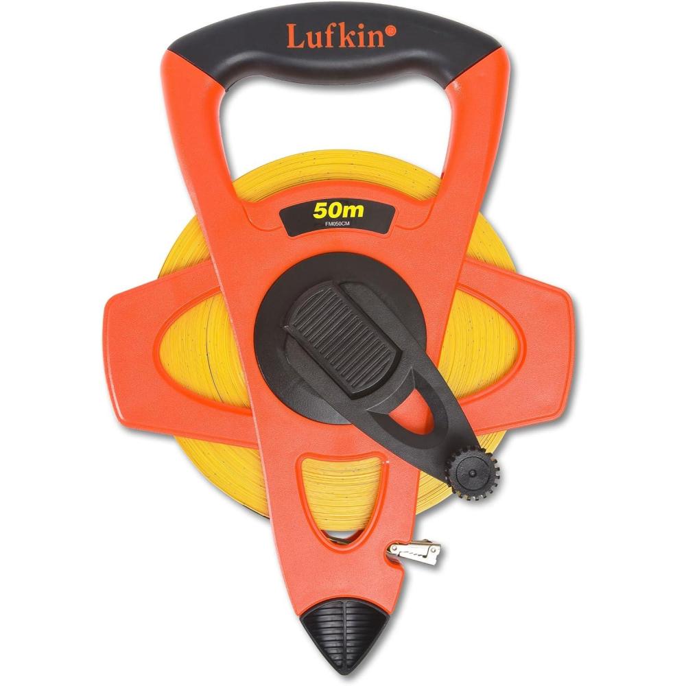 image:imageCrescent Lufkin 12 x 50 HiViz Orange Fiberglass Tape Measure  FE05050 m
