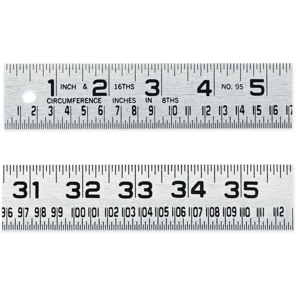 image:imageCrescent Lufkin 954FTN 114 x 4 Tinners Circumference Steel RuleTinners Circumference