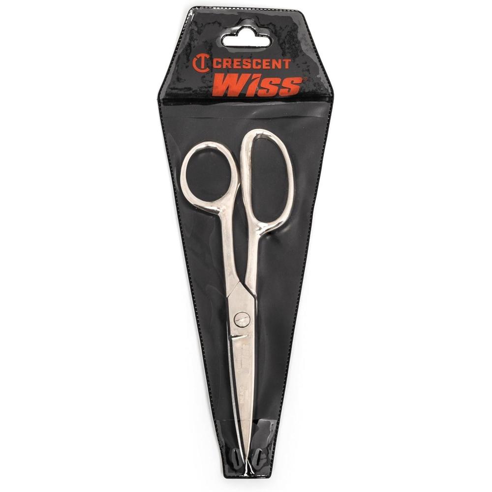 image:imageCrescent Wiss 812 Industrial Inlaid Shears  Professional Poultry Cutting Scissors  Heavy Duty Hand Tool  1DSN