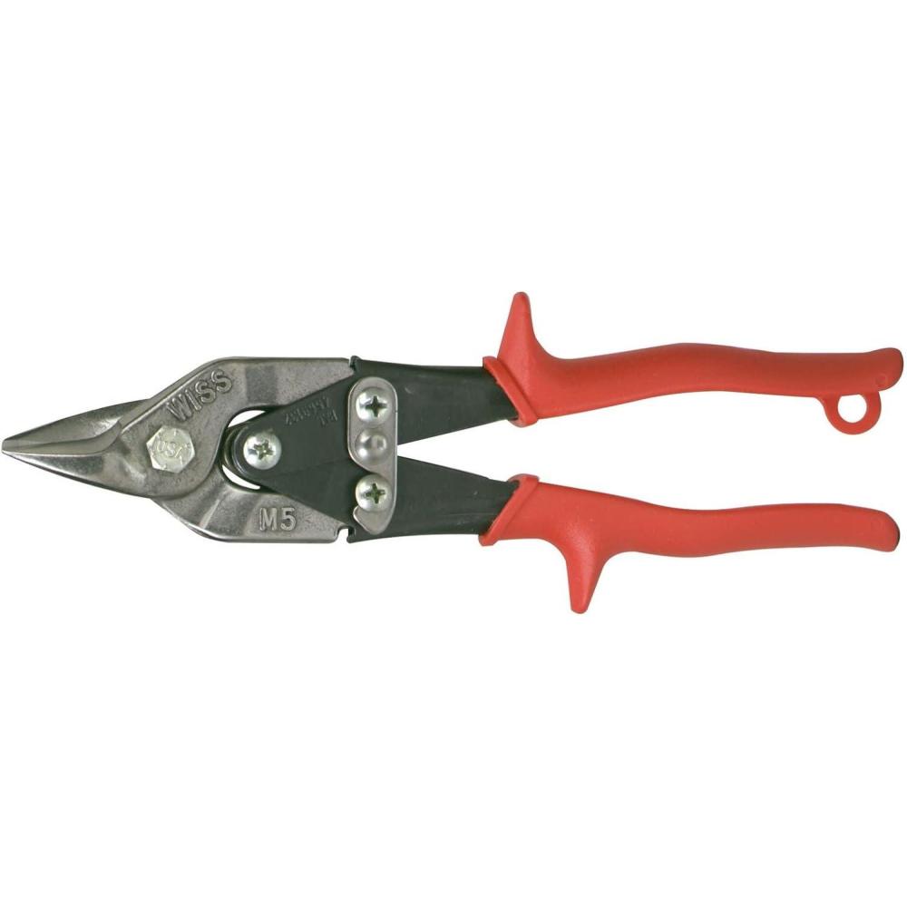 image:imageCrescent Wiss MetalMaster Offset Straight amp Right Cut Aviation Snips  HeavyDuty Metal Cutter with SpringLoaded Return  Premium Hand Tool  M7R  914 GreenBulldog