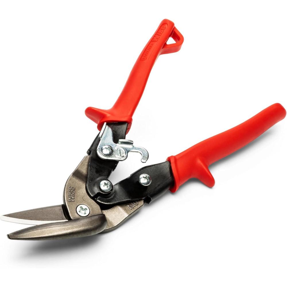 image:imageCrescent Wiss MetalMaster Offset Straight amp Right Cut Aviation Snips  HeavyDuty Metal Cutter with SpringLoaded Return  Premium Hand Tool  M7R  914 GreenLeftStraight