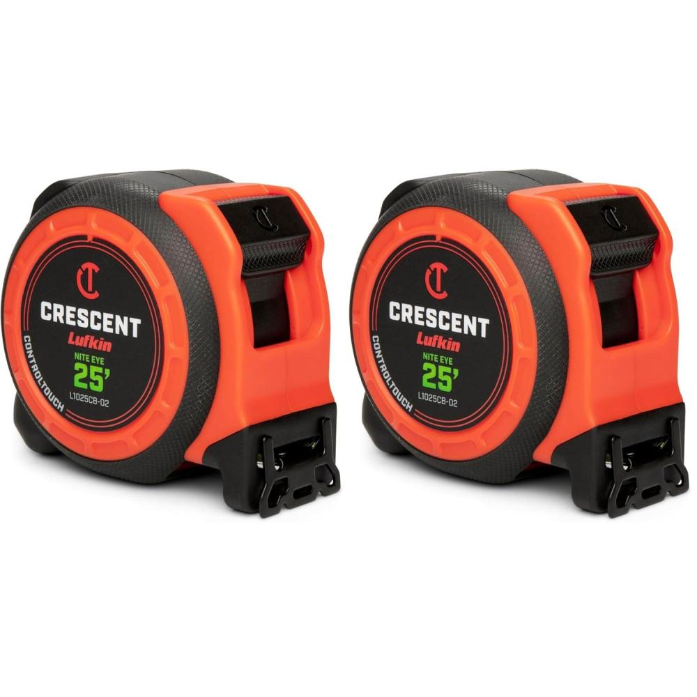 image:imageLufkin 1316 x 25 Command Control Series Black Clad Tape Measure  L1025CB0276 m Pack of 2
