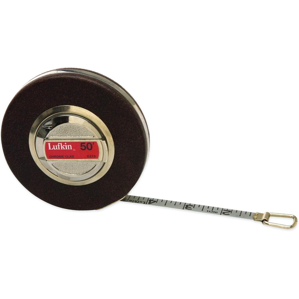 image:imageLufkin 38 x 50 Anchor Chrome Clad B4 Tape Measure  C213CXN  Black
