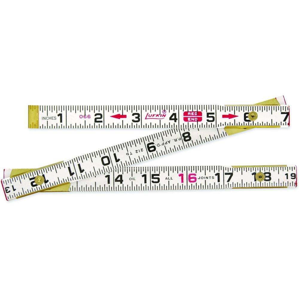 image:imageLufkin T066N 6 x 58 Wood Rule Red End