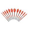 Crescent 12 Piece Screw Point Paddle Drill Bit Set | CDSPSET-12(12 Piece)