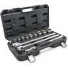 Crescent 14 Piece 3/4″ Drive 12 Point Standard SAE Mechanics Tool Set – CTK14SAEN(14 Piece SAE Set)