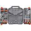 Crescent 150 Piece 1/4″ and 3/8″ Drive 6 Point SAE/Metric Professional Tool Set – CTK150(150 Piece)