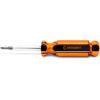 Crescent 6-in-1 Interchangeable Bit Screwdriver, Red Handle – CS61N