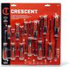 Crescent 8PC Diamond Tip Dual Material Screwdriver Set with Phillips and Slotted Screwdrivers – CDT8PCSET(12 Piece)