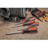Crescent ‎CRESCENT 4 Piece Square Screwdriver Set, Square S0x4″”, S1x4″”, S2x4″”, and S3x5 – CSQSET4PC