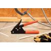 Crescent Cable Tie Tensioning Tool – Durable Hand Tool for Nylon Cable Ties – Includes Integrated Cut-Off Mechanism & Ergonomic Handle – WT1-7-1/2″, Red