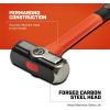 Crescent Fiberglass Engineer Hammer – Shock-Reducing Hammer with Ergonomic Grip & Forged Steel Head – Premium Hand Tool – 2 1/2 lb – CHFENG40
