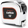 Crescent Lufkin 1″ x 16′ Chrome Case Yellow Clad Tape Measure – L916-02(4.9 m)