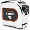 Crescent Lufkin 1/2 x 12′ Chrome Case Yellow Clad Tape Measure – L912-02(10.7 m (Pack of 4))