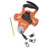 Crescent Lufkin 1/2″ x 30m/100′ Hi-Viz Orange Fiberglass SAE/Metric Dual Sided Tape Measure – FM030CME(30.5 m)