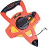 Crescent Lufkin 1/2″ x 60m/200′ Hi-Viz® Orange Fiberglass SAE/Metric Dual Sided Tape Measure – FM060CME
