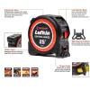 Crescent Lufkin 1-3/16 x 25′ Command Control Series Black Clad Tape Measure – L1025CB(25′ Tape Measure)