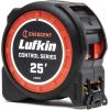 Crescent Lufkin 1-3/16 x 25′ Command Control Series Yellow Clad Tape Measure – L1025C-02