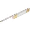 Crescent Lufkin 5/8″ X 6′ Red End® Engineer’s Scale Wood Rule – 1066DN , White